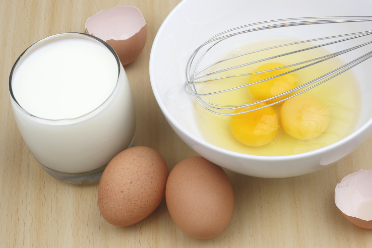 Bánh flan hoa đậu biếc hình 4