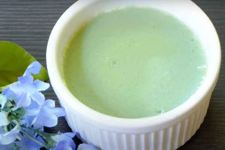 Bánh flan hoa đậu biếc hình 6