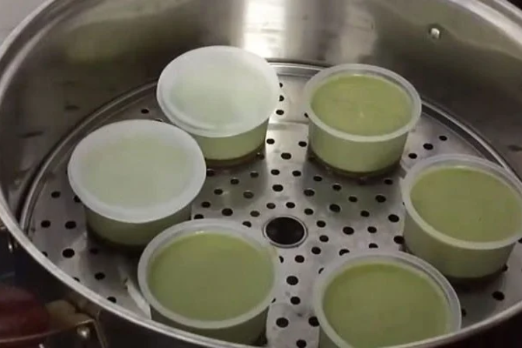 bánh flan trà xanh hình 6