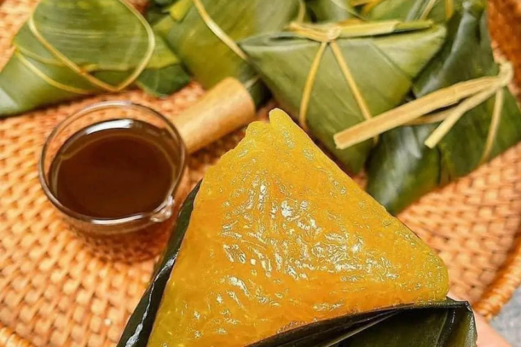 Bánh gio mật mía hình 7
