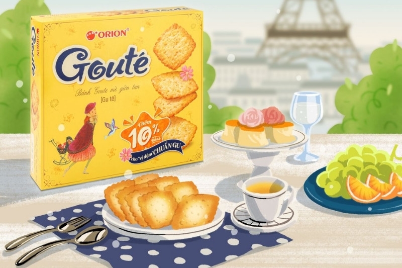 Bánh Goute bao nhiêu calo?