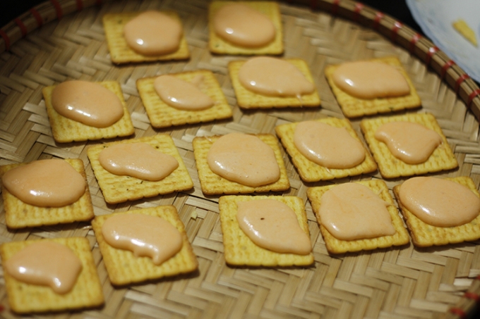 Bánh hành phô mai kéo sợi (hình 3)