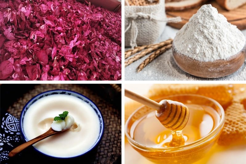 Cách làm bánh hoa hồng Trung Quốc ảnh 1