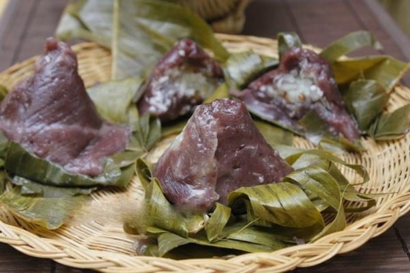 Bánh ít nếp than nhân dừa ảnh 10