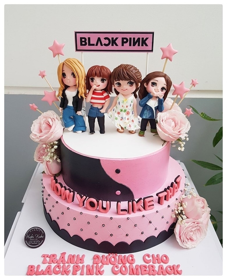 bánh kem blackpink 4