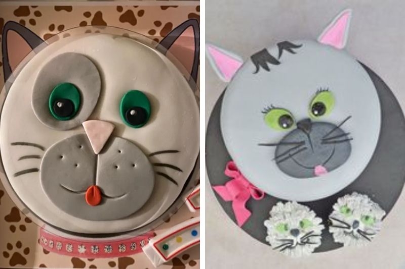 Bánh kem con mèo ảnh 24