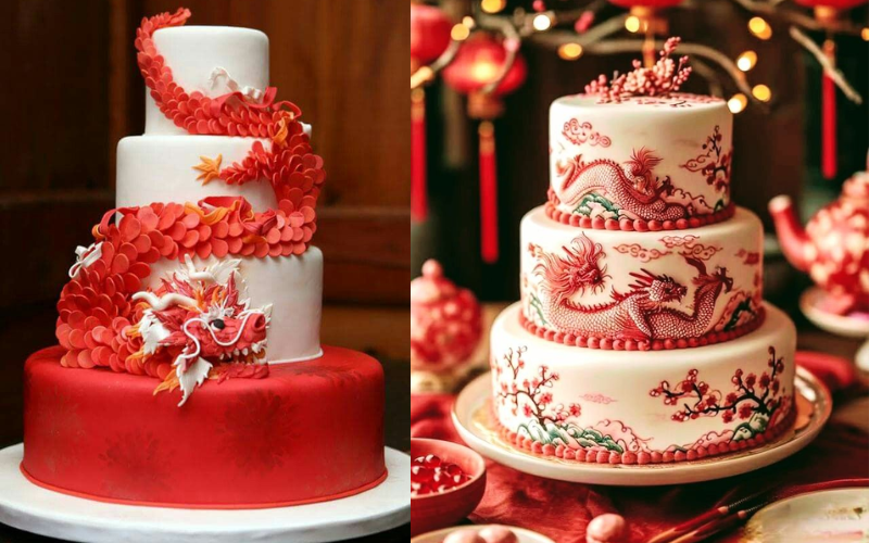 bánh kem con rồng (ảnh 6)
