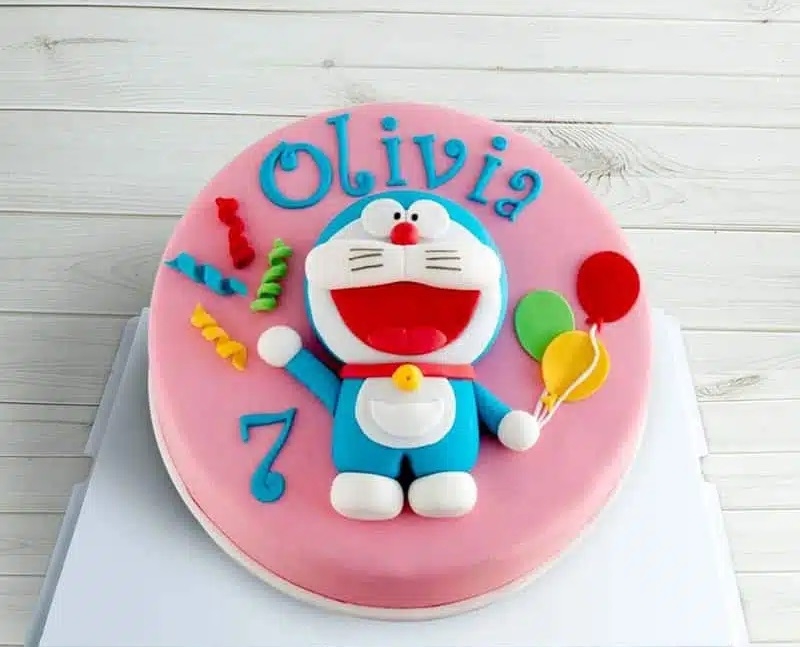 bánh kem doremon 23