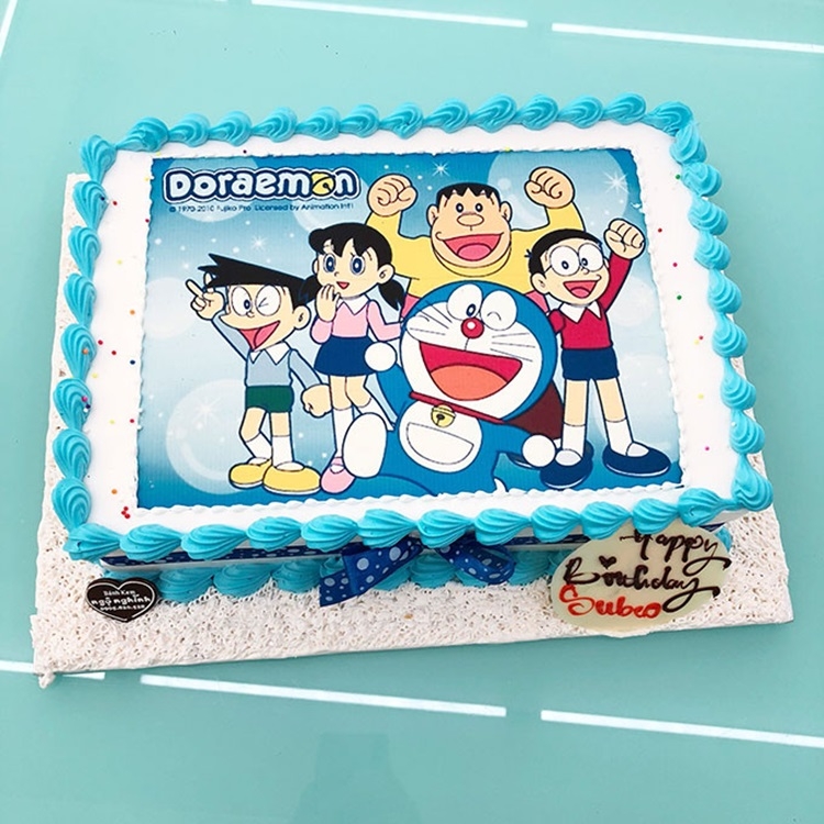 bánh kem doremon 7
