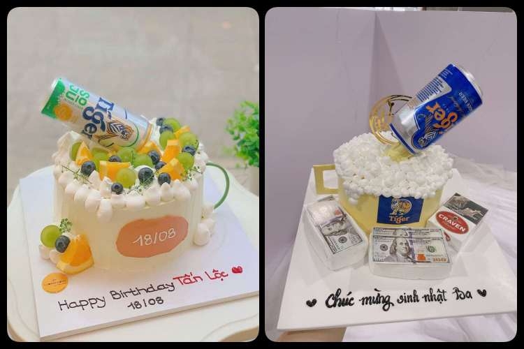 bánh kem hình bia Tiger ảnh 16
