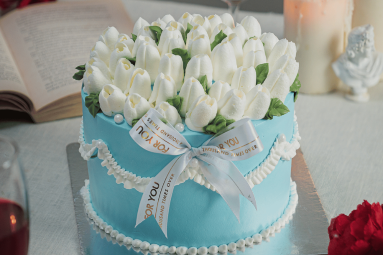 bánh kem hoa tulip 3