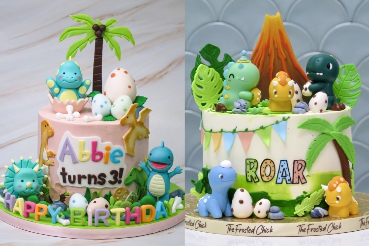 Bánh kem khủng long đẹp 2