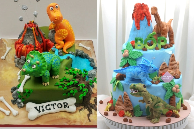 Bánh kem khủng long đẹp 3
