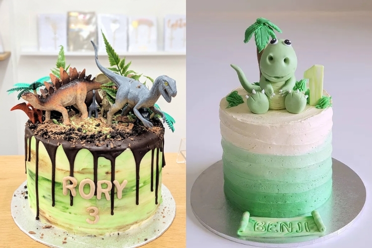 Bánh kem khủng long đẹp 1