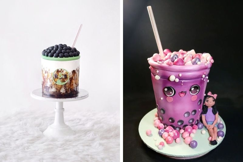 Bánh kem trà sữa ảnh 11