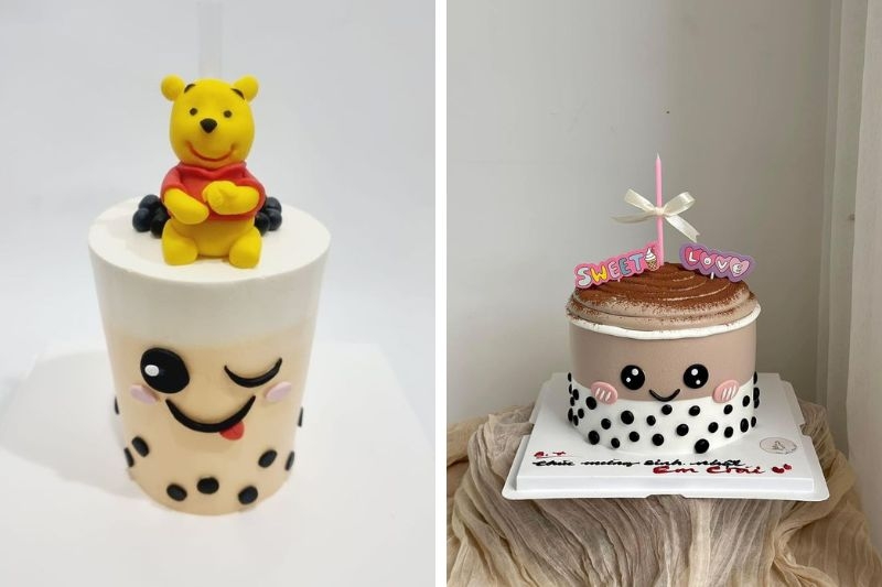 Bánh kem trà sữa ảnh 15