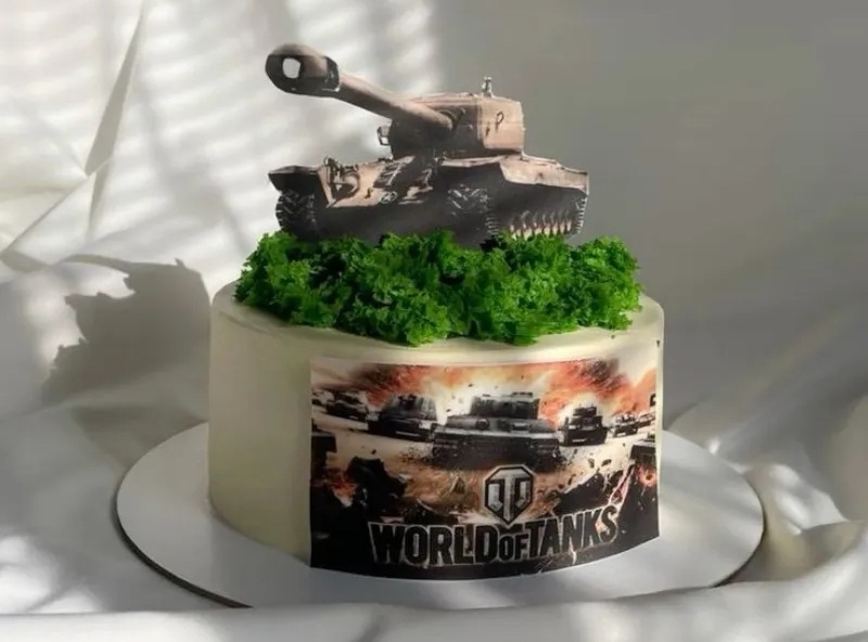 bánh kem xe tăng 5