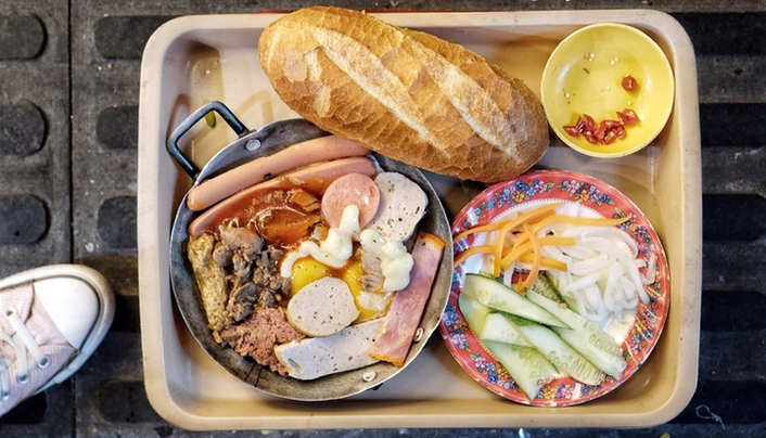 Bánh mì chảo Hà Nội 3