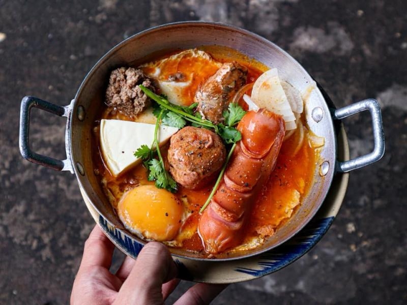 banh mi chao calmette