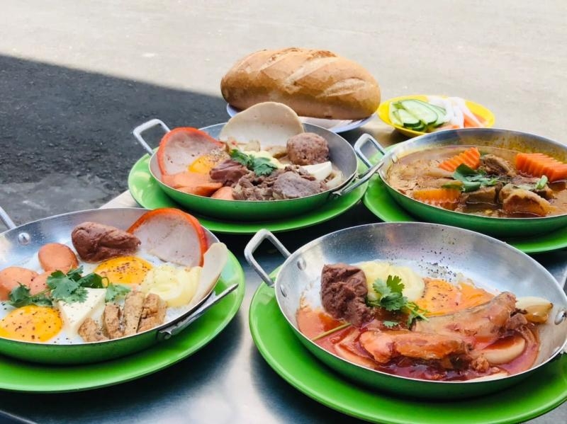 banh mi chao anh map