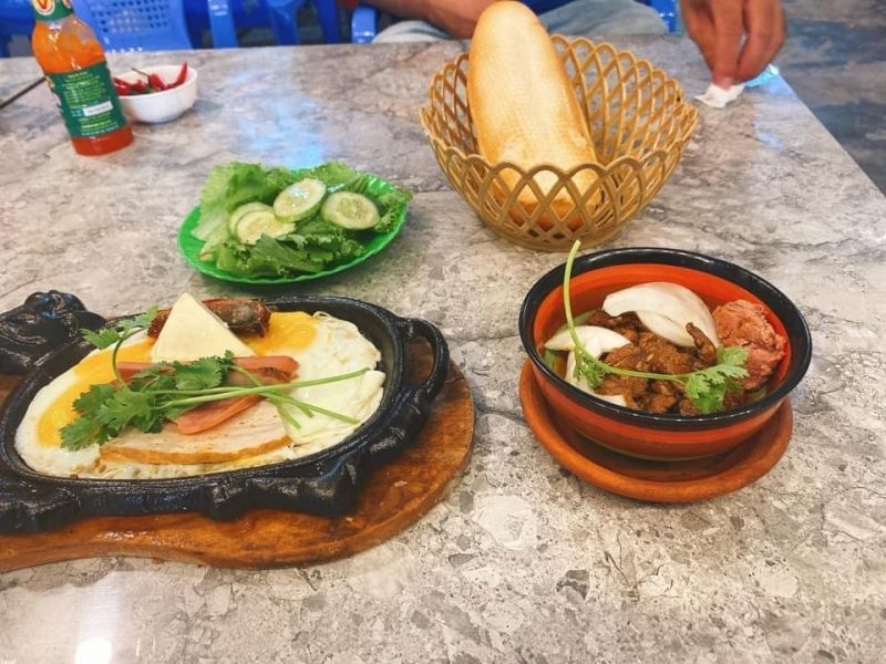 banh mi chao bo no 3 ngon