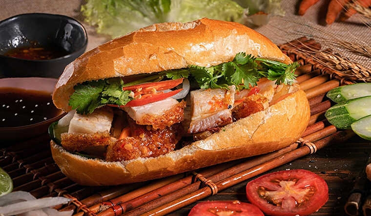 bánh mì mặn ngon