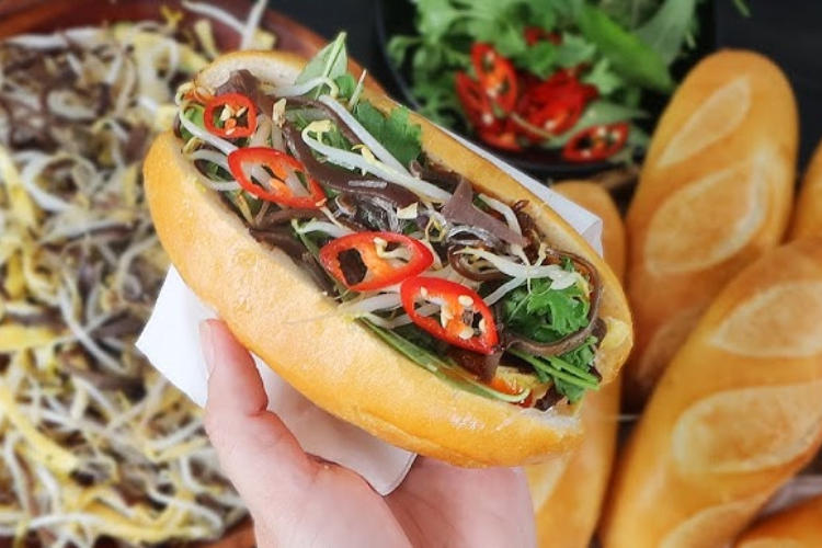 Bánh mì miến hình 6