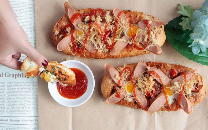 Bánh mì nướng muối ớt bao nhiêu calo hình 4