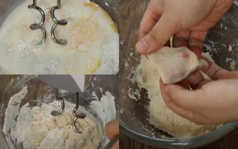 Bánh mì xúc xích chà bông 1