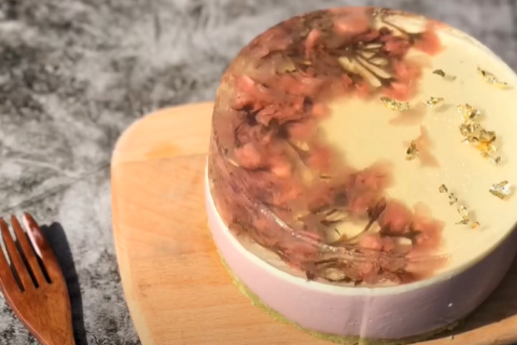 Bánh mousse sữa chua dâu tằm hình 7