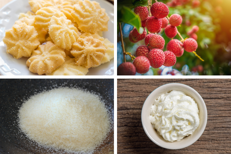 bánh mousse trái vải hình 2