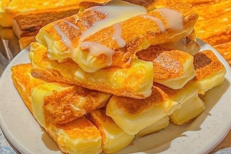 Tự tay làm bánh phô mai sữa nướng tại nhà - món ăn vặt Hot trend với vị béo hoàn hảo