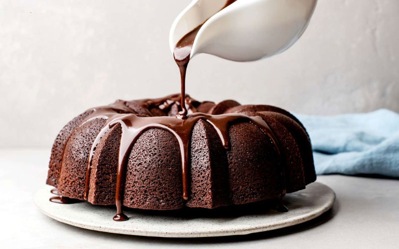 Bánh phủ chocolate hình 1