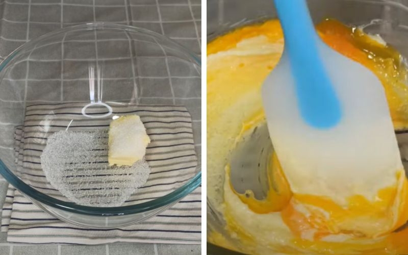 Tán nhuyễn bơ làm bánh que phô mai