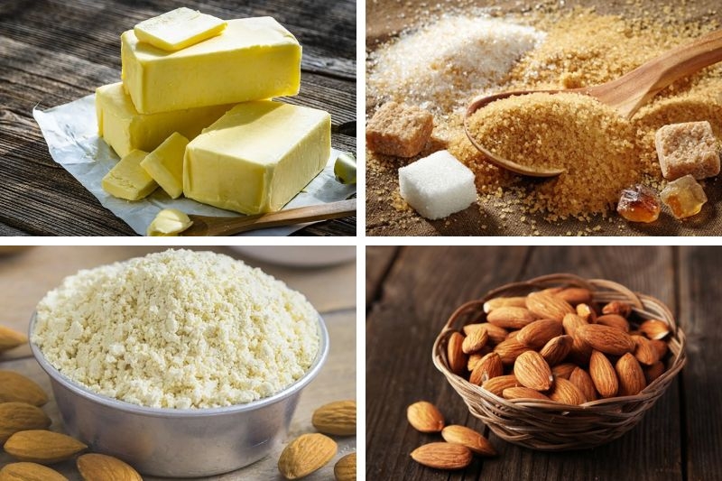 Bánh quy hạnh nhân bằng nồi chiên không dầu ảnh 1