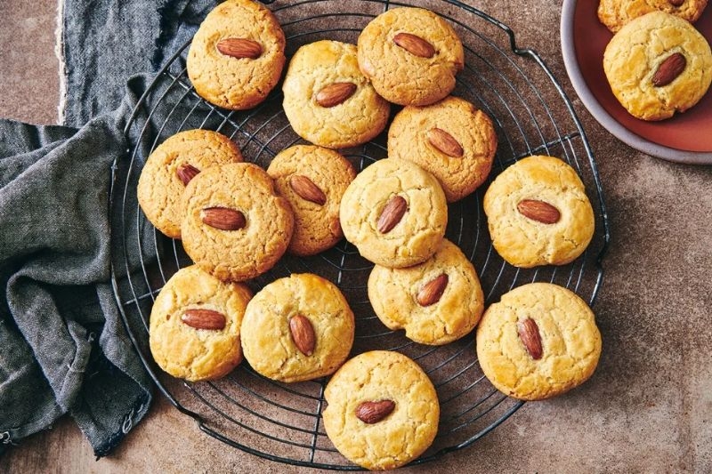 Bánh quy hạnh nhân bằng nồi chiên không dầu ảnh 6