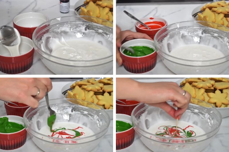 Bánh quy kẹo đường đá cẩm thạch ảnh 10