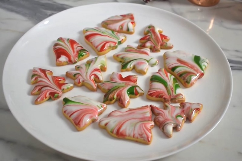 Bánh quy kẹo đường đá cẩm thạch ảnh 12