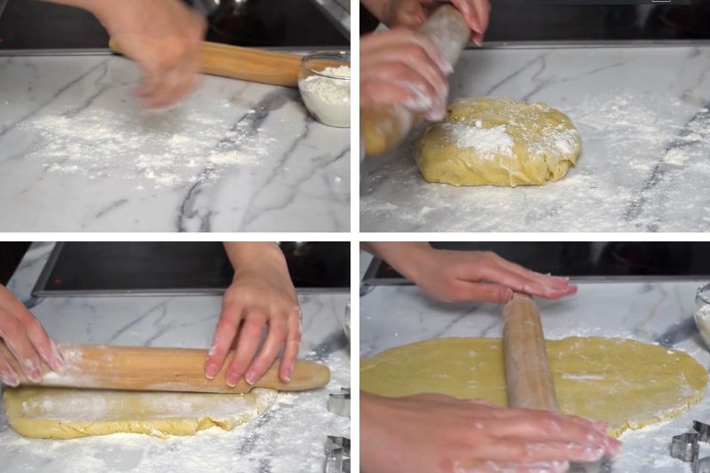 Bánh quy kẹo đường đá cẩm thạch ảnh 7