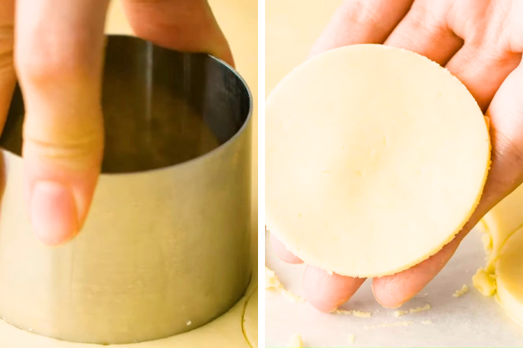 bánh quy phô mai hạnh nhân bằng nồi chiên không dầu 4