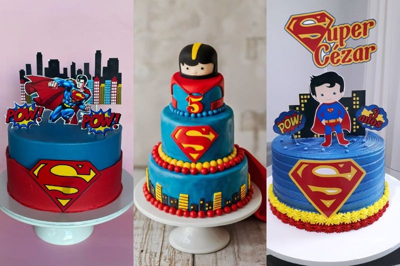 Bánh sinh nhật siêu nhân hình Superman