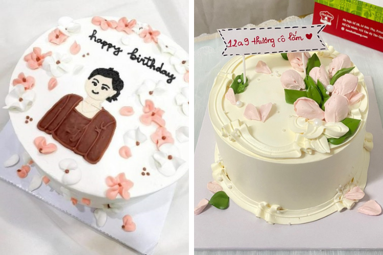 bánh sinh nhật cho cô giáo chủ nhiệm 5
