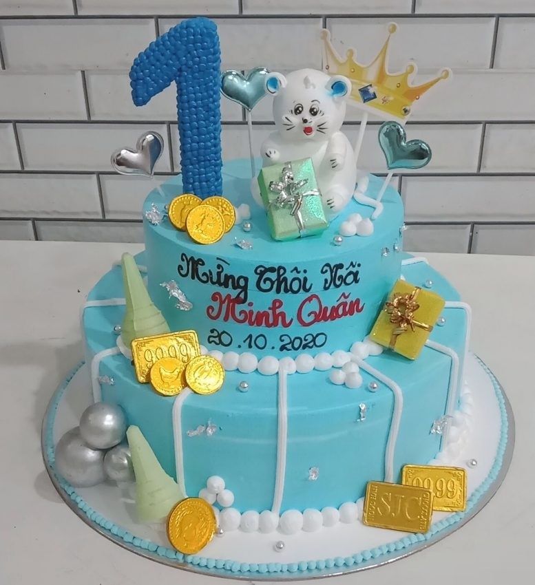 bánh sinh nhật con mèo 15