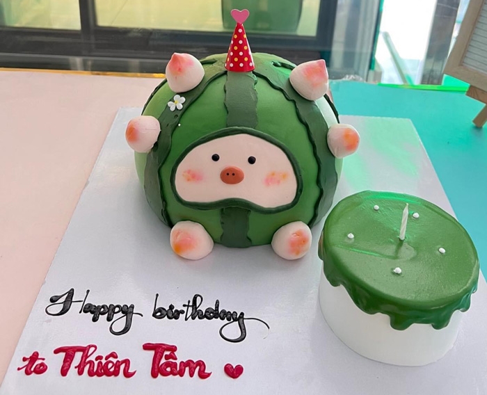 bánh sinh nhật hình con lợn 4