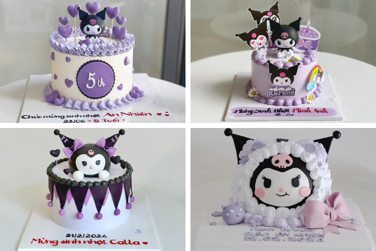bánh sinh nhật kuromi 5