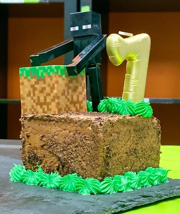 Bánh sinh nhật Minecraft 20