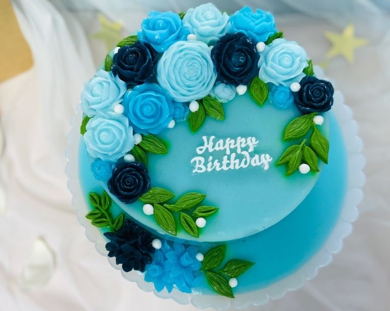 bánh sinh nhật rau câu 4D 1