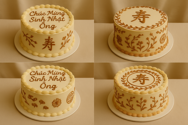 bánh sinh nhật tặng ông nội ảnh 1