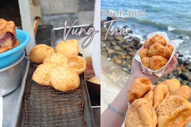 Bánh tiêu Vũng Tàu giòn rụm, thơm phức - Món ăn dân dã níu chân mọi thực khách khi đến phố biển