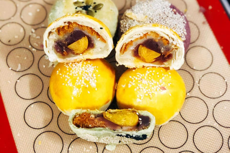 Bánh trung thu Đài Loan hình 8